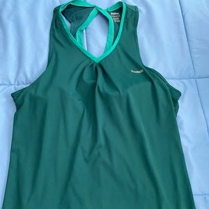 Reebok tank top with integrated bra